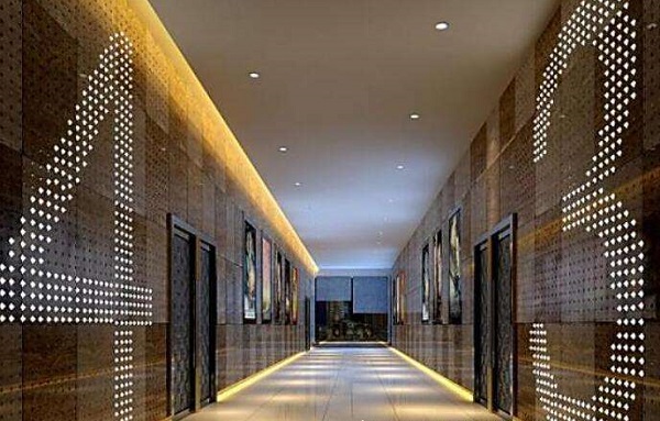 室内外冲孔铝单板铝板冲孔字定制